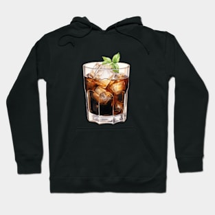 Black Russian Art Hoodie